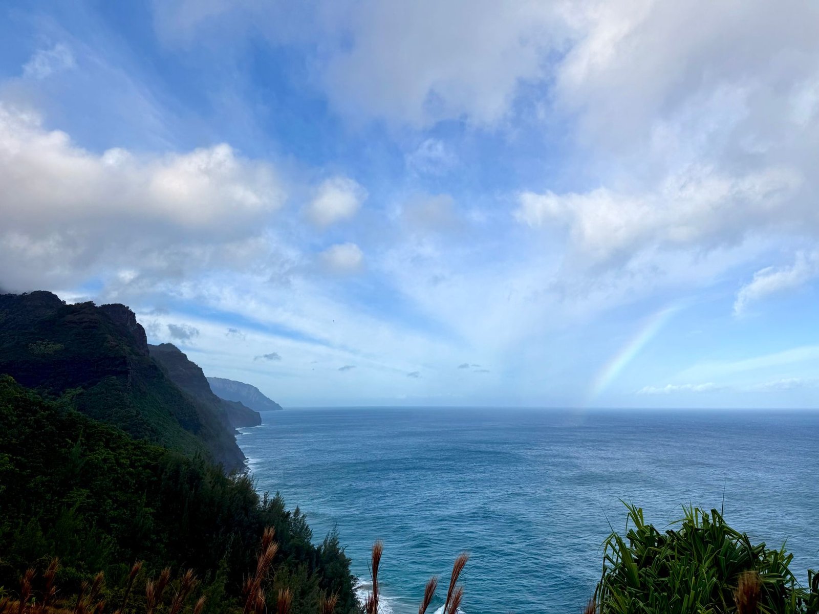 Na Pali Coast on Kauai, the impassable gap that breaks up any island loop drive