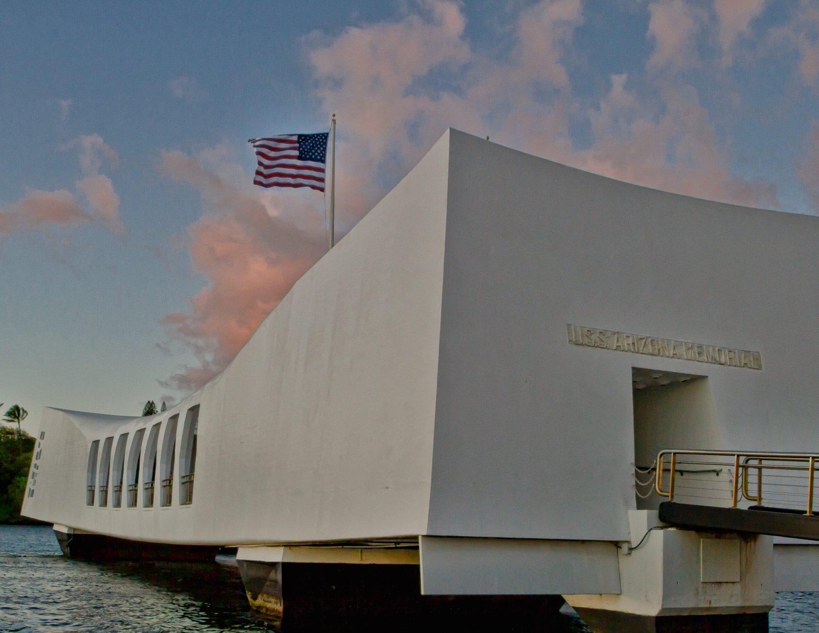 USS Arizona Memorial at Pearl Harbor, Oahu